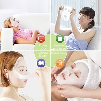 パック・フェイスマスク CB BEAUTY CLAY TREATMENT SHEET MASK 36 Pcs Face Compression Mask Sheet Mask Tablets Dry Paper
